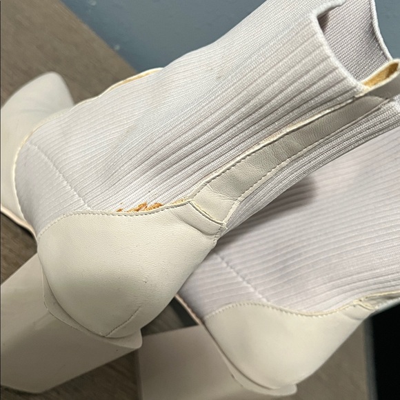 Cream Booties - Picture 6 of 12